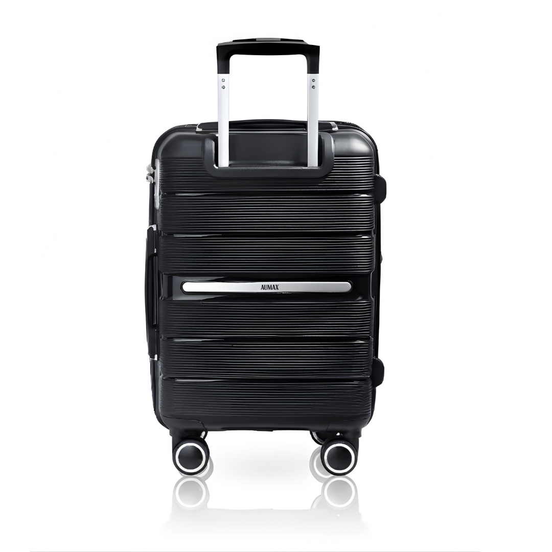 VALIJA ELEGANCE BLACK CARRY ON 20" PP-3031G TSA AUMAX