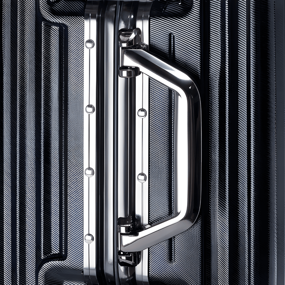 VALIJA LUXOR BLACK / GUNMETAL MEDIANA 24" TSA AUMAX