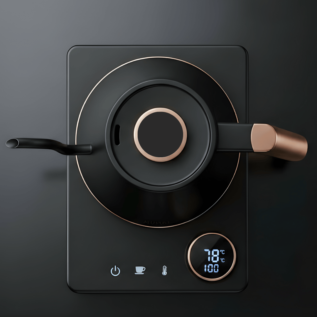 Pava Eléctrica Digital AUMAX Atila | Black Rose Edition | 1 Litro