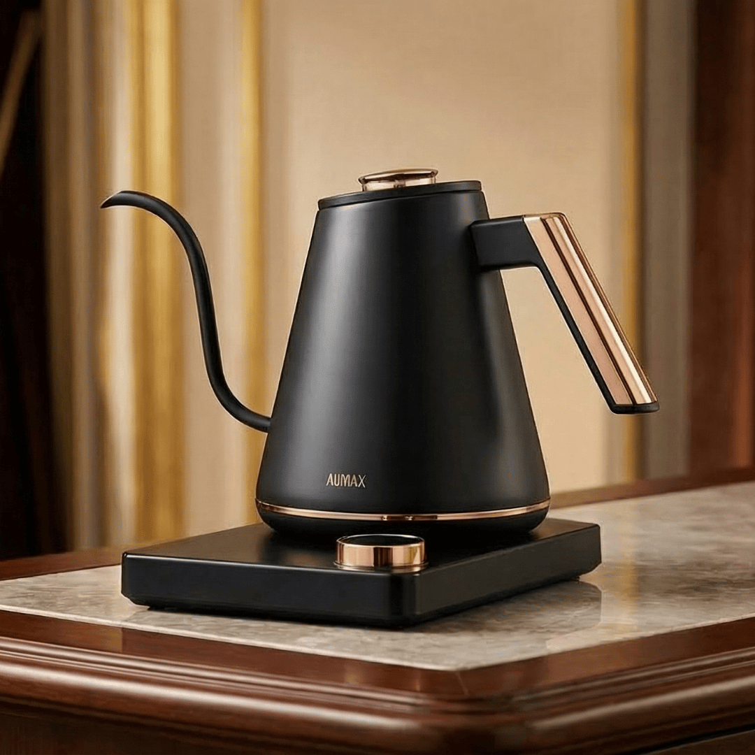 Pava Eléctrica Digital AUMAX Atila | Black Rose Edition | 1 Litro