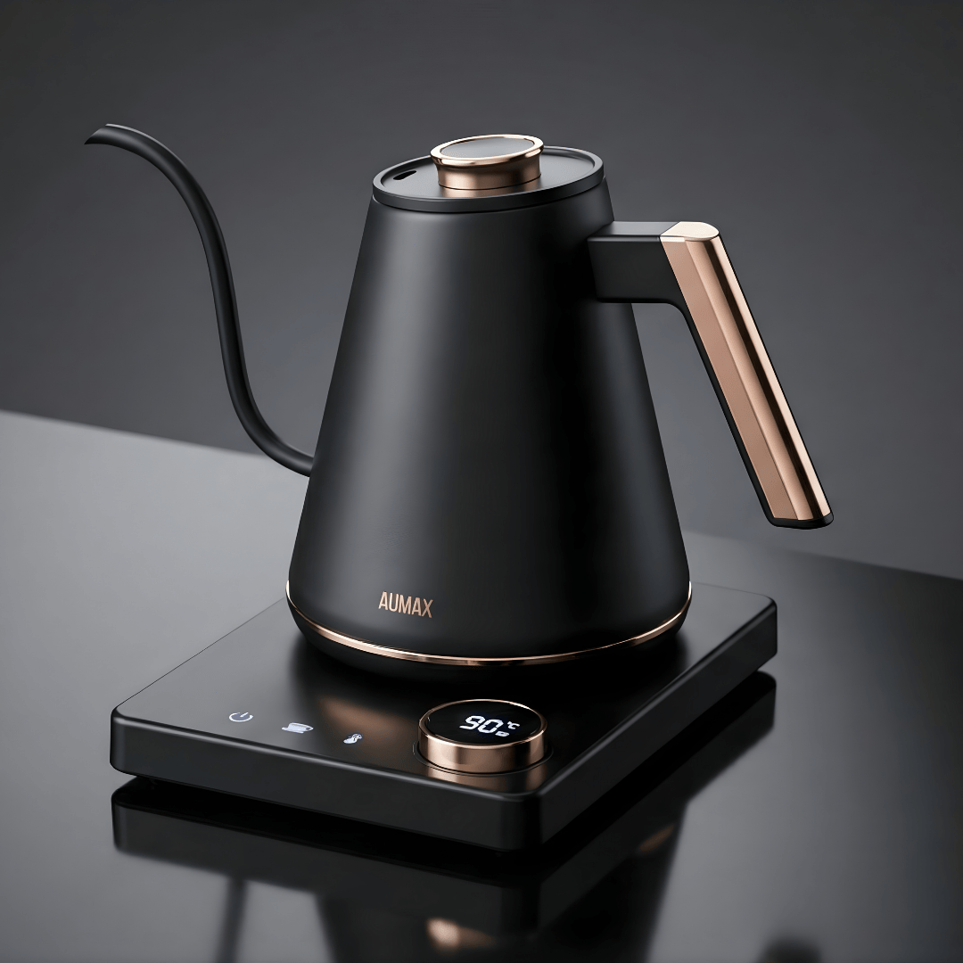 Pava Eléctrica Digital AUMAX Atila | Black Rose Edition | 1 Litro