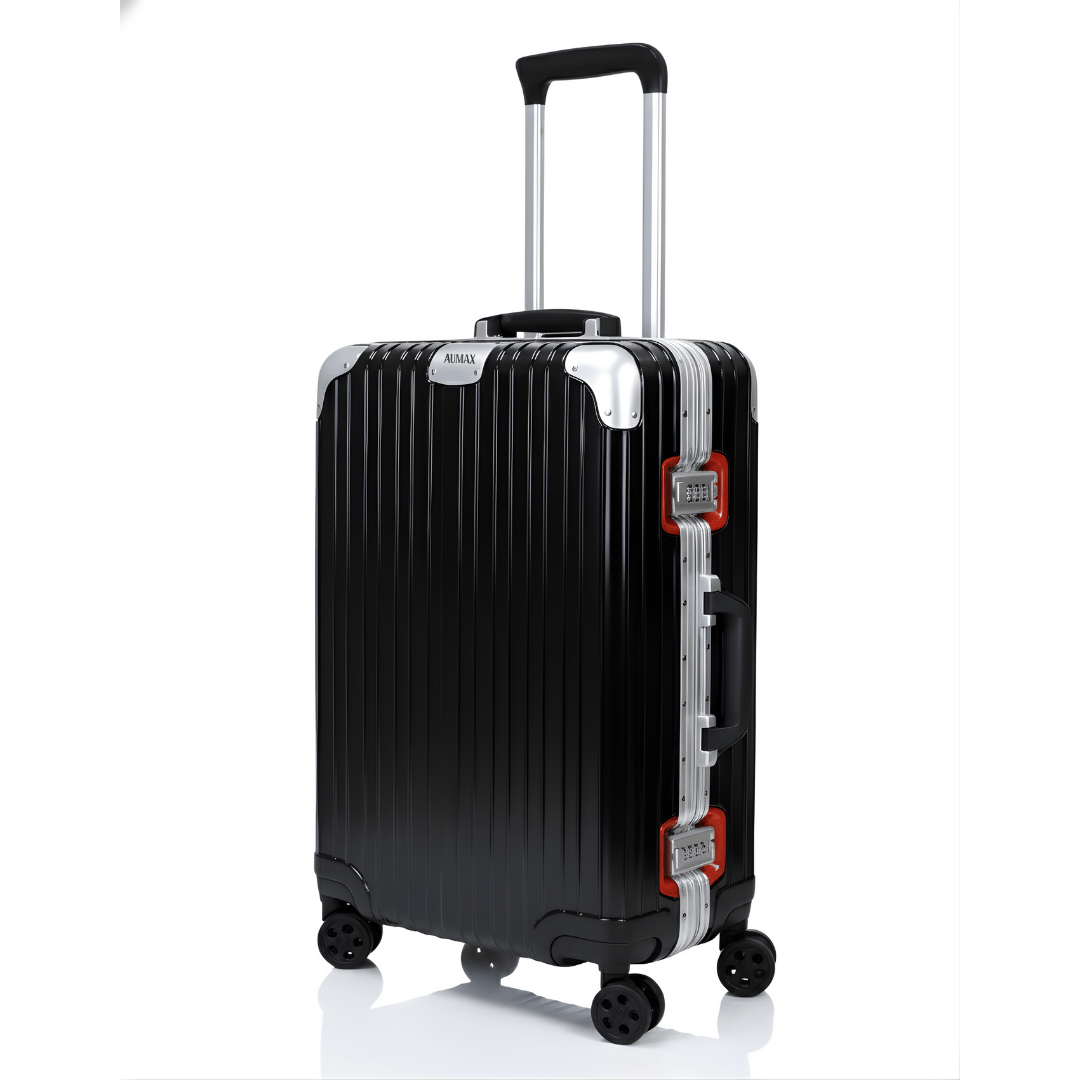 VALIJA MAGNA BLACK / RED EDITION CARRY ON 20"  TSA AUMAX