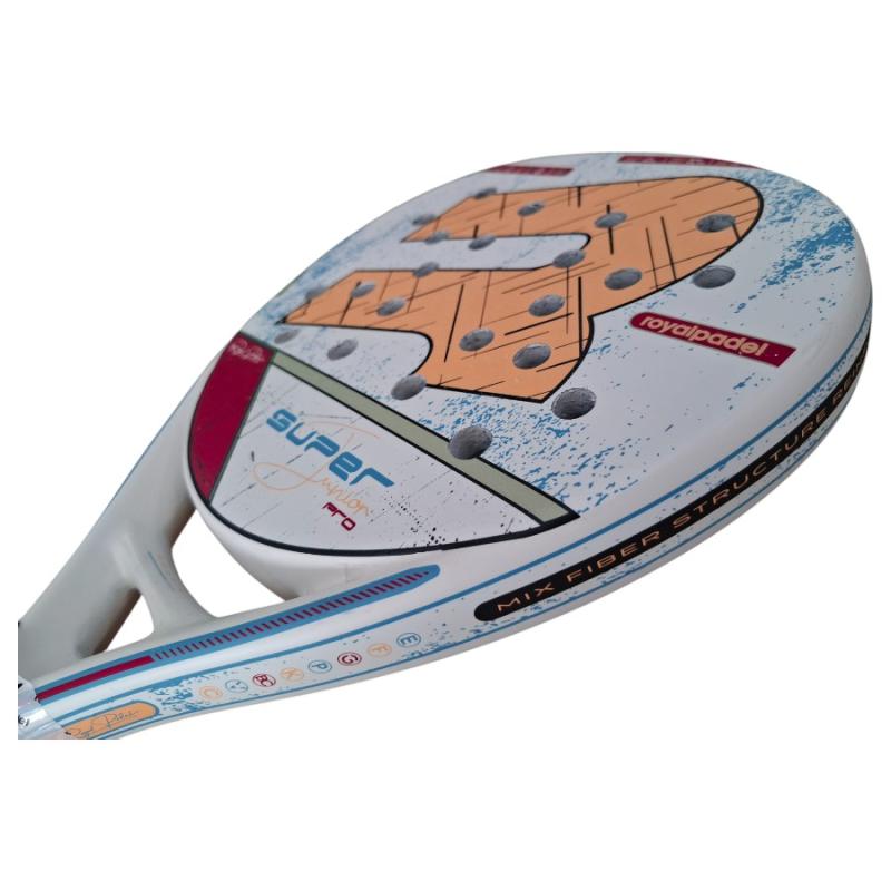 Paleta de padel Royal Super Junior Pro White