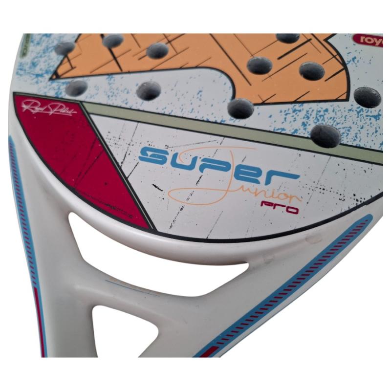 Paleta de padel Royal Super Junior Pro White