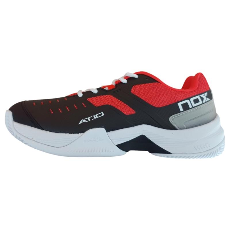 Zapatillas Nox AT10 Pro negro/rojo