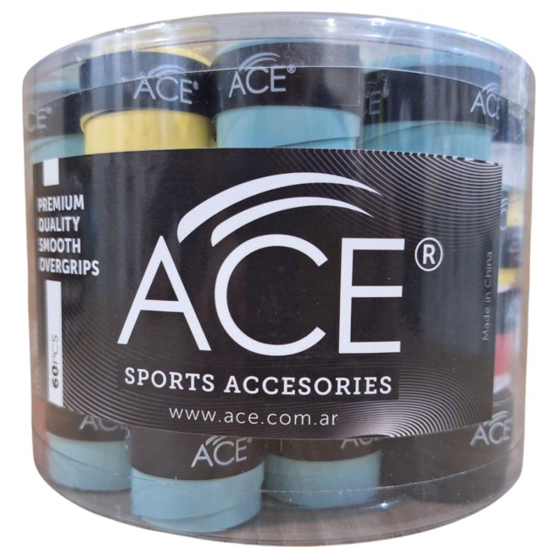 Cubregrips ACE Color lisos caramelera x60 u