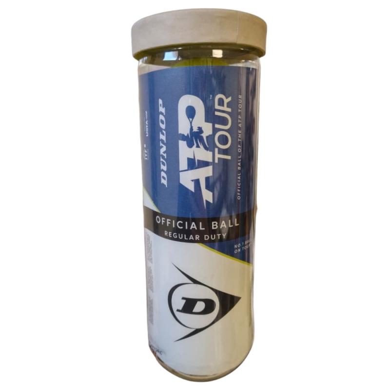 Pelota Dunlop ATP Championship Regular Duty tubo x 3 unidades