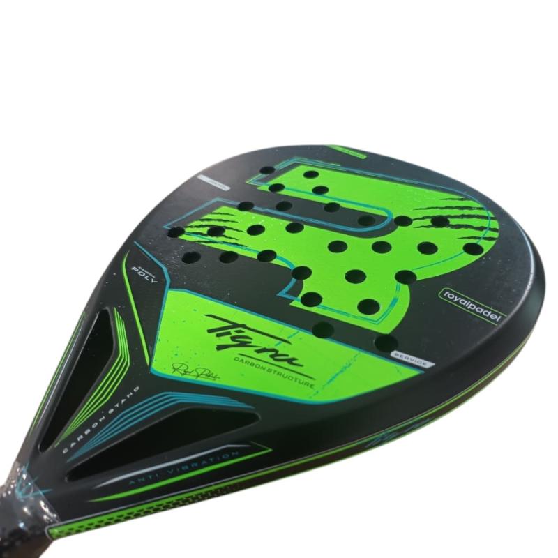 Paleta de padel Royal Tigra Foam Black