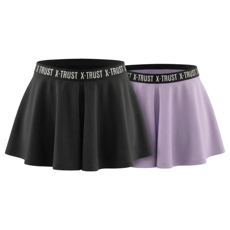 Pollera X-Trust Londres con minicalza