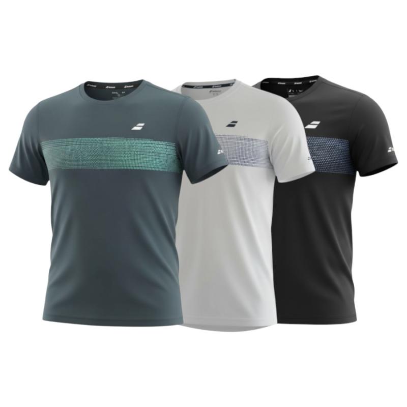 Remera Babolat Strike caballero
