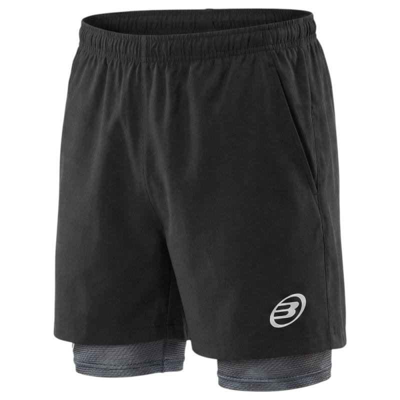 Short Bullpadel Manzan Negro caballero