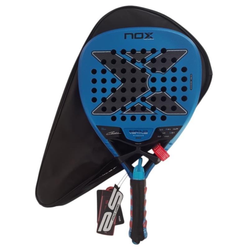 Paleta de padel Nox EA10 Ventus Hybrid 12K XTREM Attack 2026 - Edu Alonso