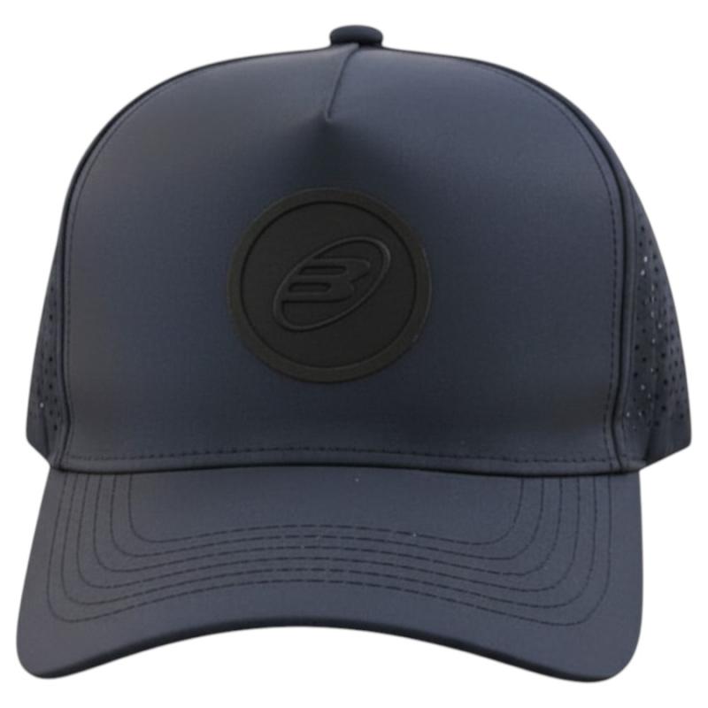 Gorra Bullpadel Azul parche negro