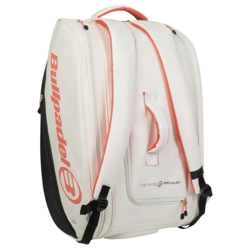 Bolso Paletero Bullpadel Elite Blanco - Gemma Triay