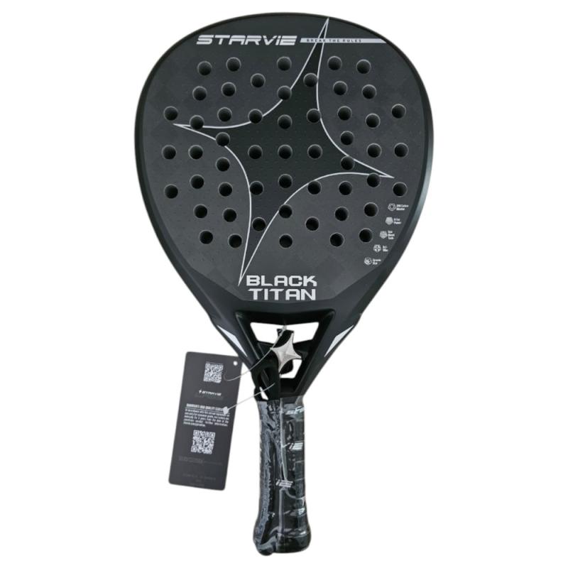Paleta de padel Starvie Black Titan