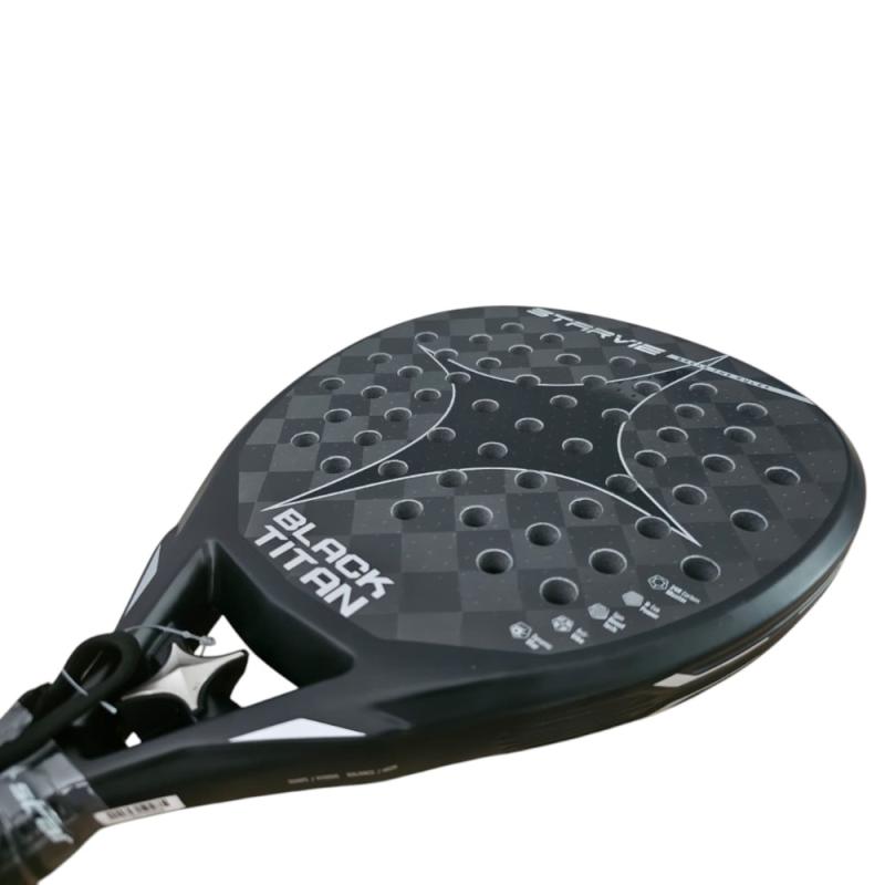Paleta de padel Starvie Black Titan
