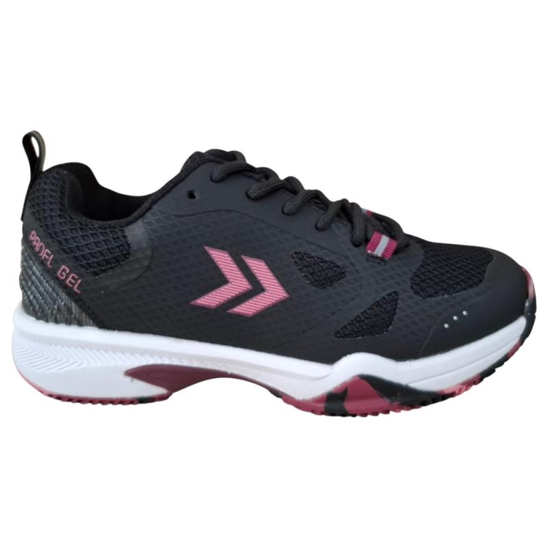 Zapatilla Atomik Padel Legend Negro/Fucsia dama