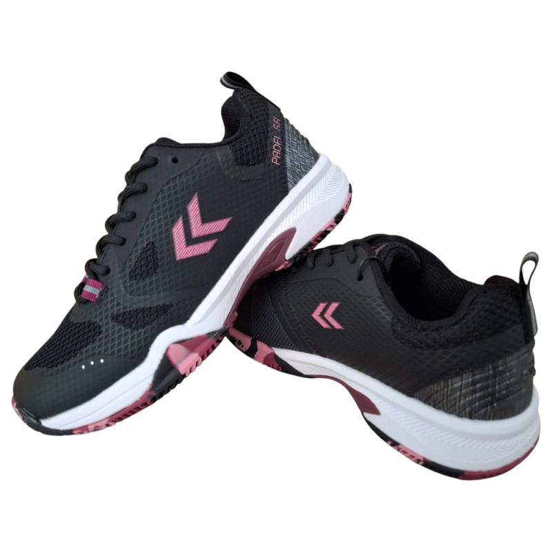 Zapatilla Atomik Padel Legend Negro/Fucsia dama