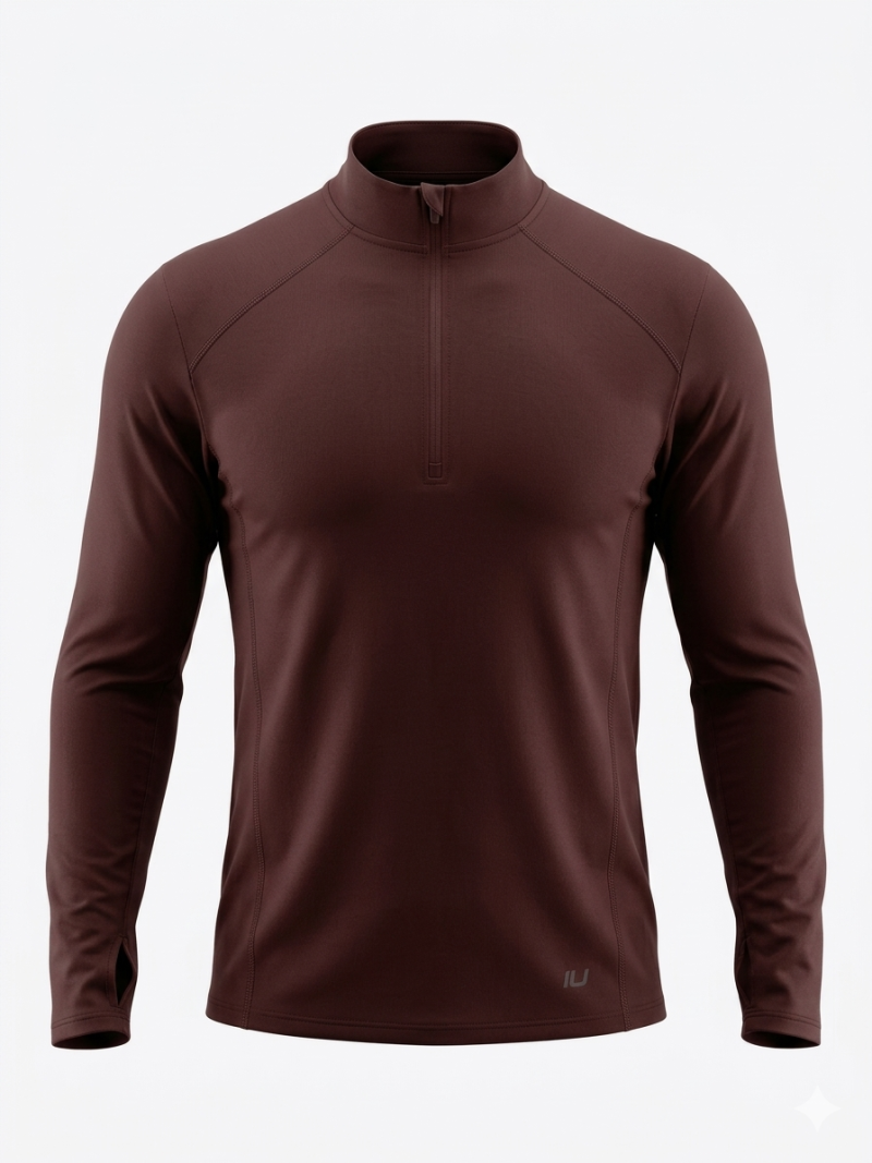 Buzo IU Halo 1/2 zip caballero