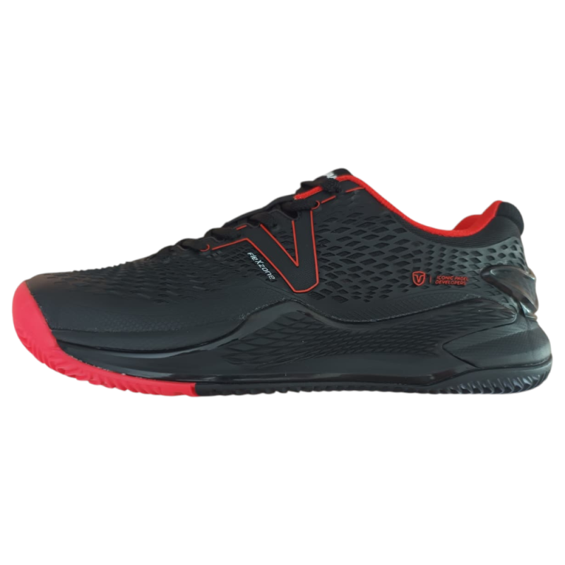 Zapatilla Vairo Spark Padel Negro caballero