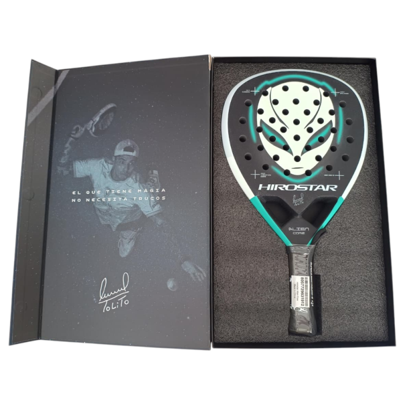 Paleta de padel Hirostar Alien Core 26 - Tolito Aguirre