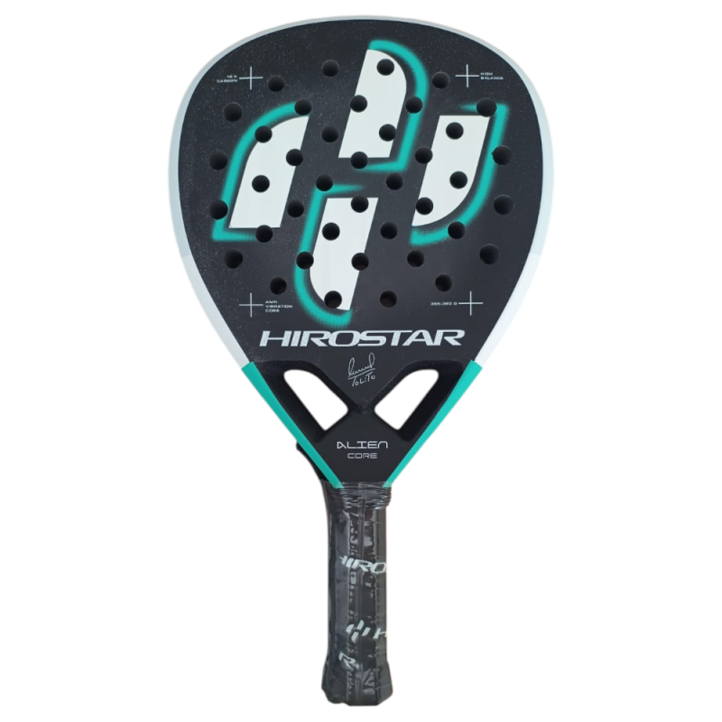 Paleta de padel Hirostar Alien Core 26 - Tolito Aguirre