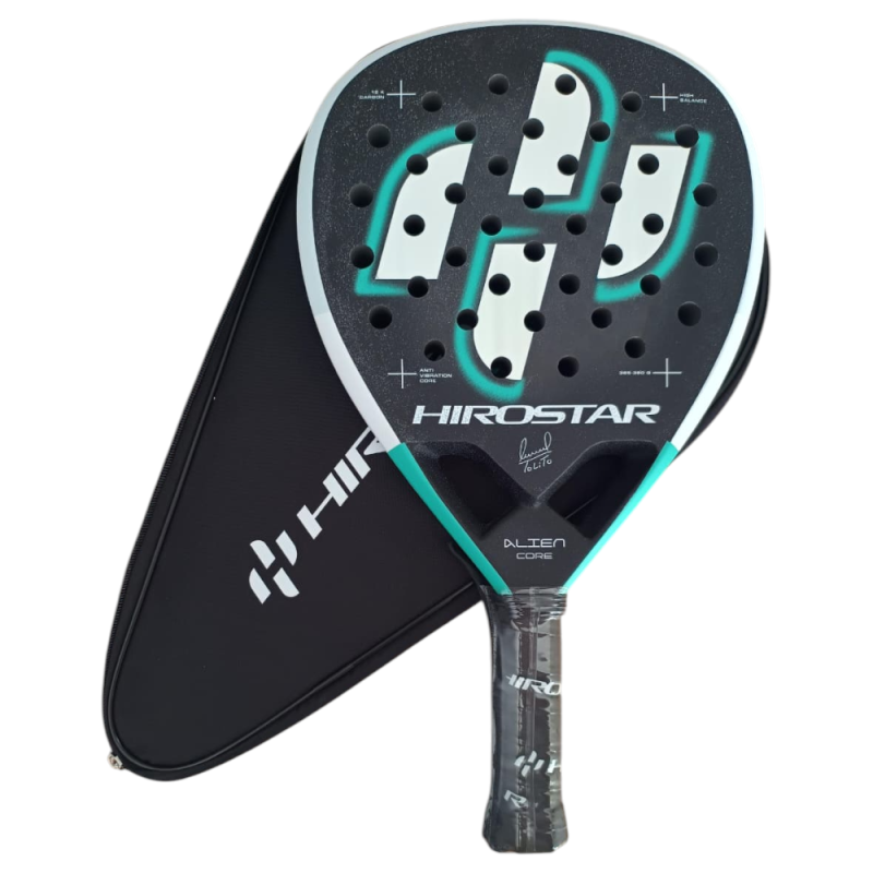 Paleta de padel Hirostar Alien Core 26 - Tolito Aguirre
