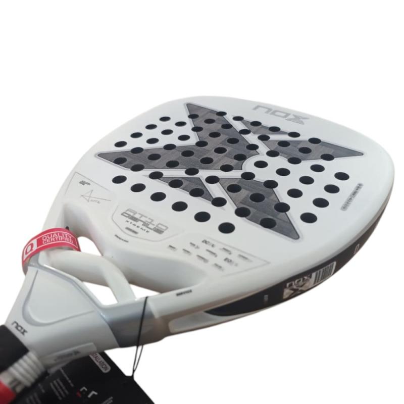 Paleta de padel Nox At10 Genius Attack 12K 26 - Agustin Tapia