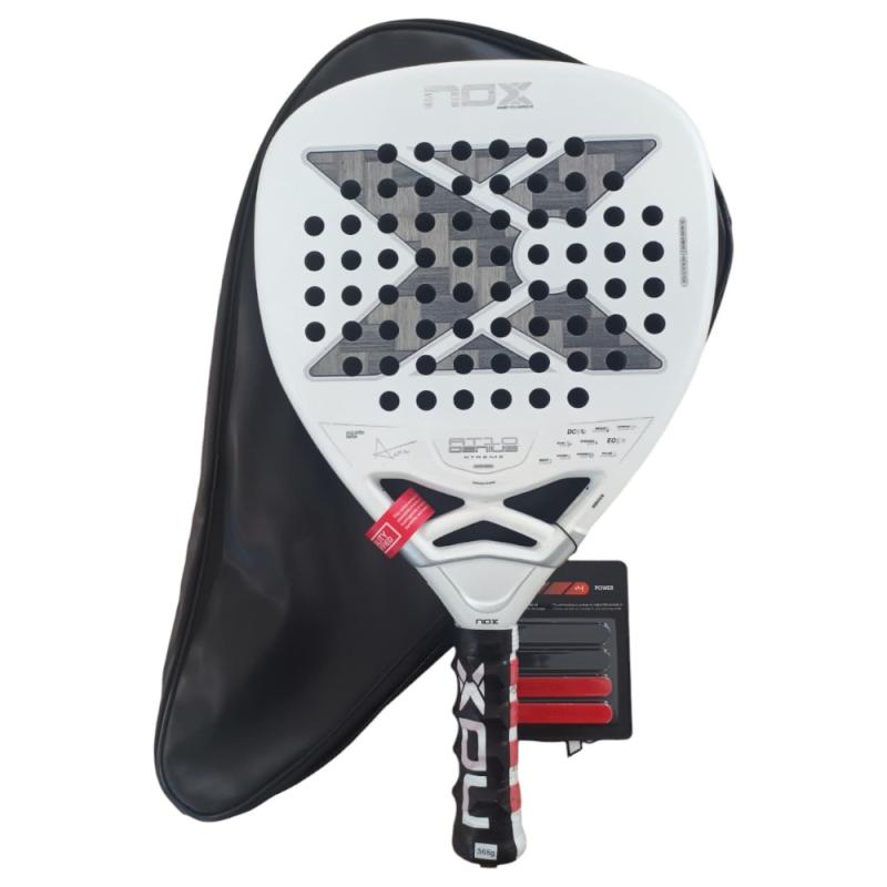 Paleta de padel Nox At10 Genius Attack 12K 26 - Agustin Tapia