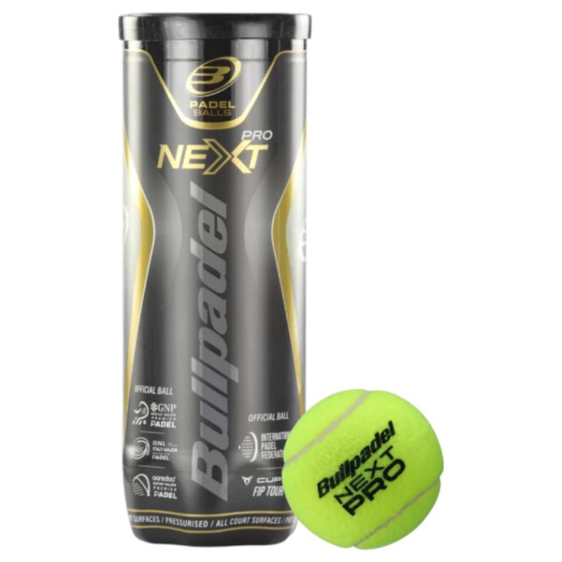 Pelota Bullpadel Next Pro tubo x 3 unidades