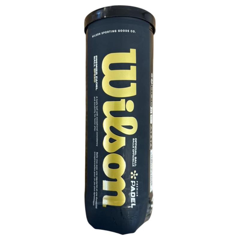 Pelota Wilson Premier Padel Speed tubo x 3 unidades