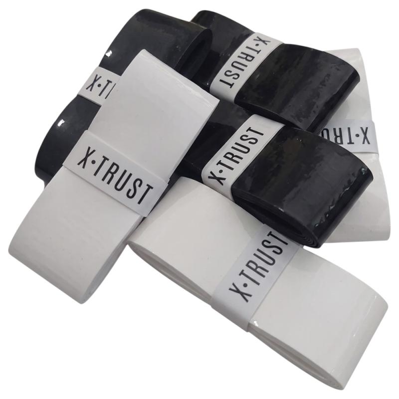 Cubregrips X-Trust Lisos blanco/negro caramelera x100 unidades