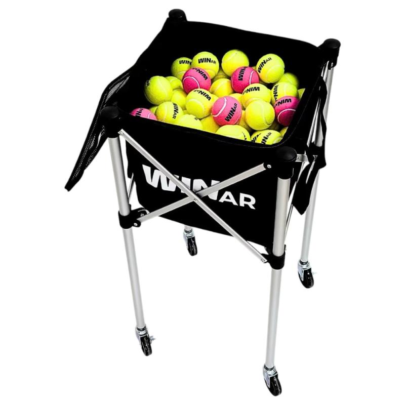 Canasto carrito plegable WinAr (160 pelotas)