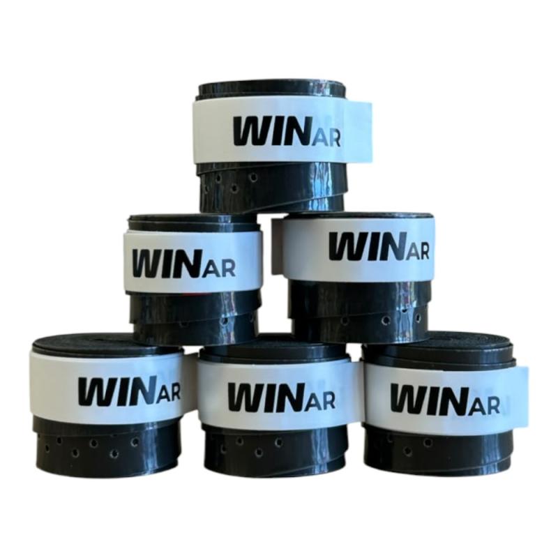 Cubregrips WinAr Premium perforados negros x unidad