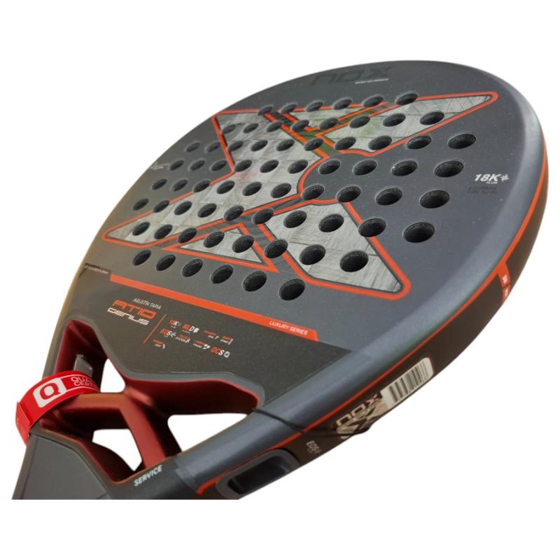 Paleta de padel Nox AT10 Genius 18K Alum 2025 - Agustín Tapia