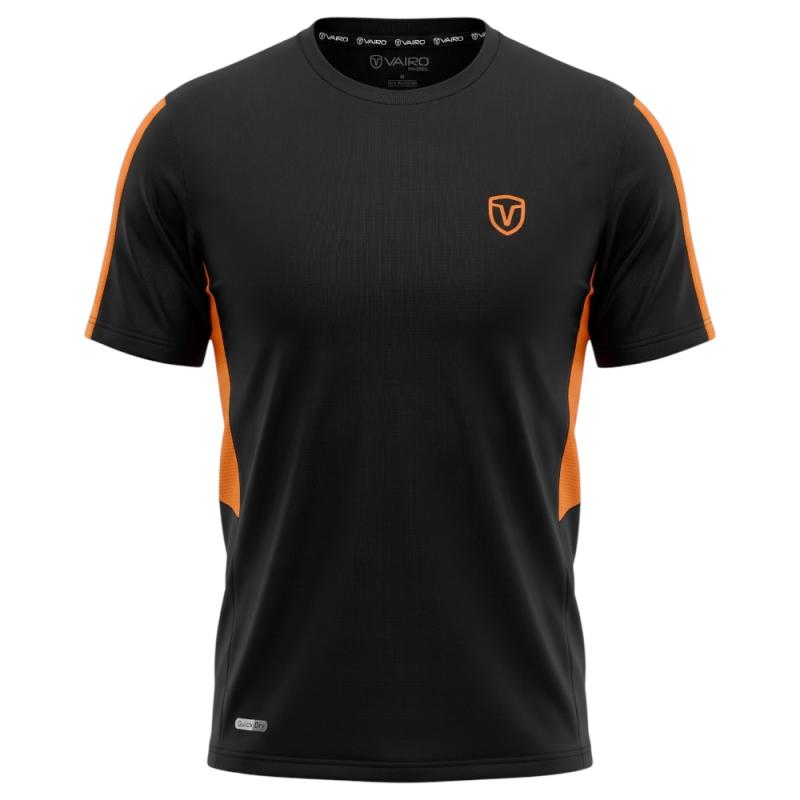 Remera Vairo One Man Negro/Rojo