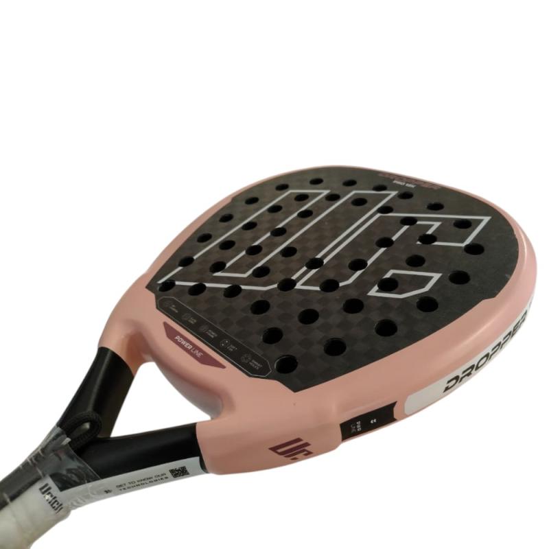 Paleta de padel Urich Dropper Pro 12K Rosa