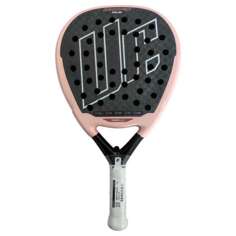 Paleta de padel Urich Dropper Pro 12K Rosa