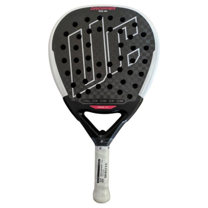 Paleta de padel Urich Dropper Pro 12K Blanco