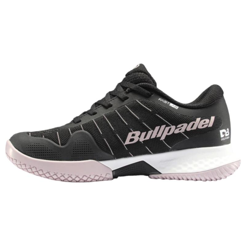 Zapatilla Bullpadel Vertex Vibram W 26V Negro - Delfi Brea