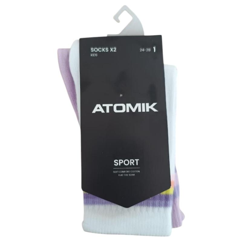 Medias Atomik Candy Niño (pack x2 pares)
