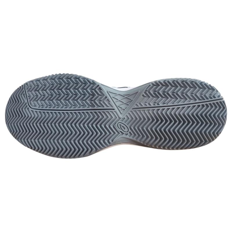 Zapatillas Asics Gel-Backhand 2 Clay Grey Blue-White caballero