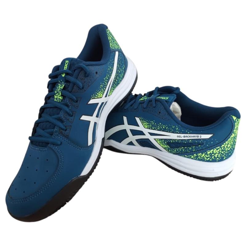 Zapatillas Asics Gel-Backhand 2 Clay Mako Blue-White caballero