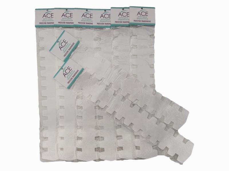 Protector de paleta ACE transparente con aletas