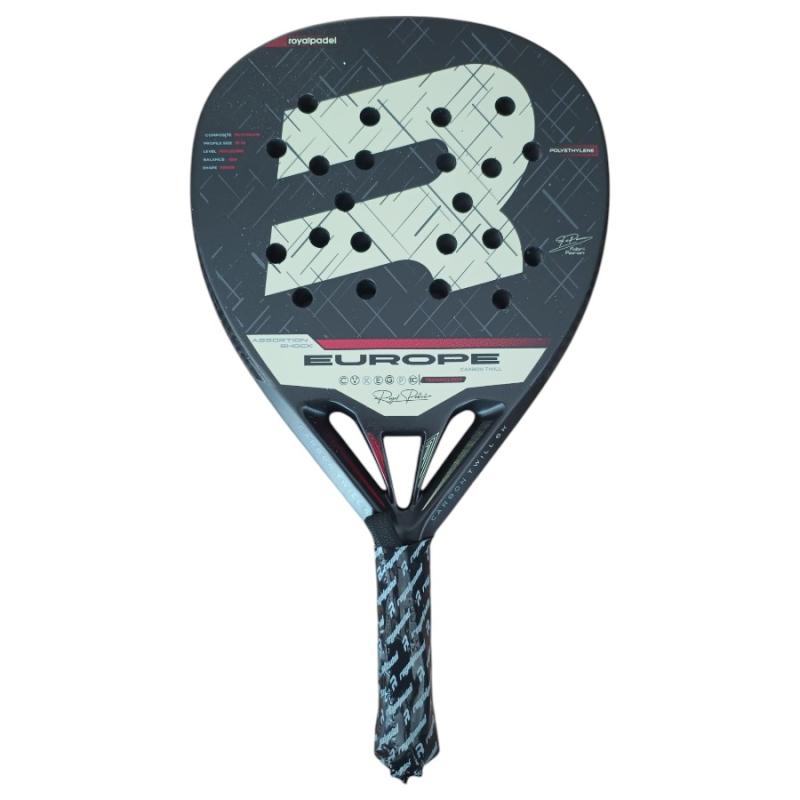 Paleta de padel Royal Europe Master Pro Black Blend