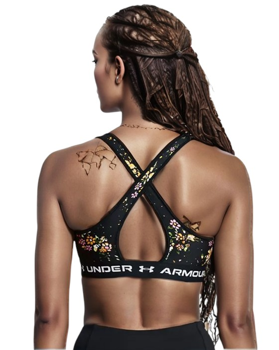 Top Under Armour Crossback Mid Print
