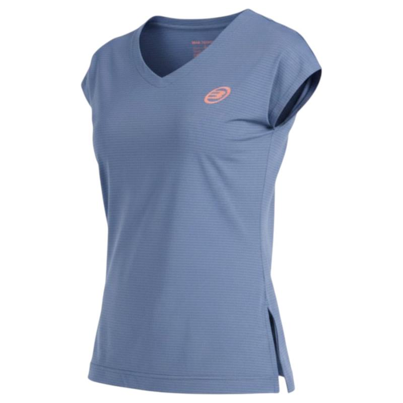 Remera Bullpadel Covelo Azul dama