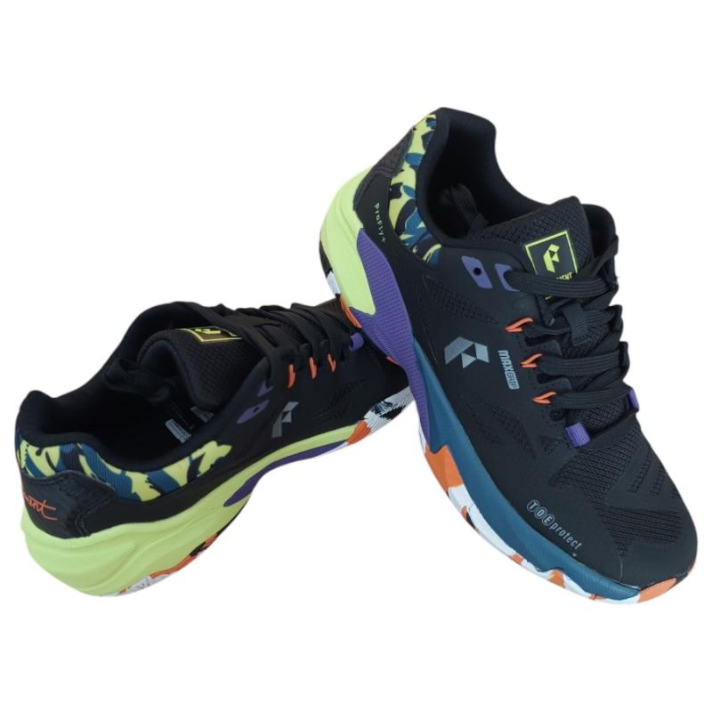 Zapatillas Filament Smash Negro/Naranja caballero