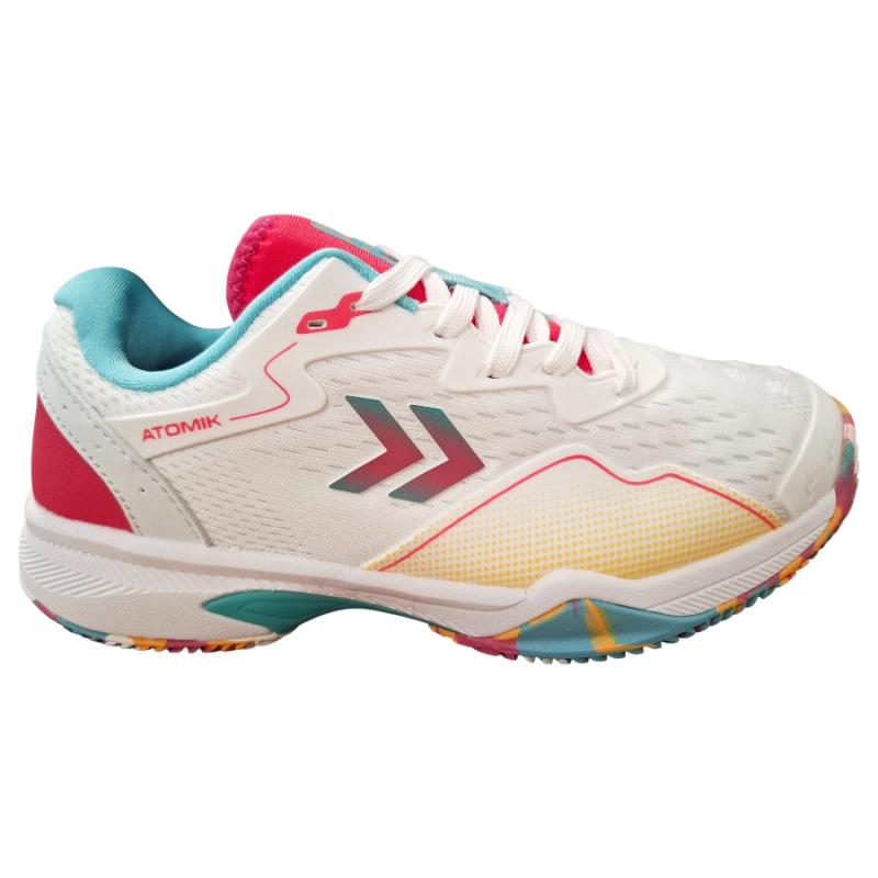 Zapatilla Atomik Padel Legend II Blanco/Fucsia dama