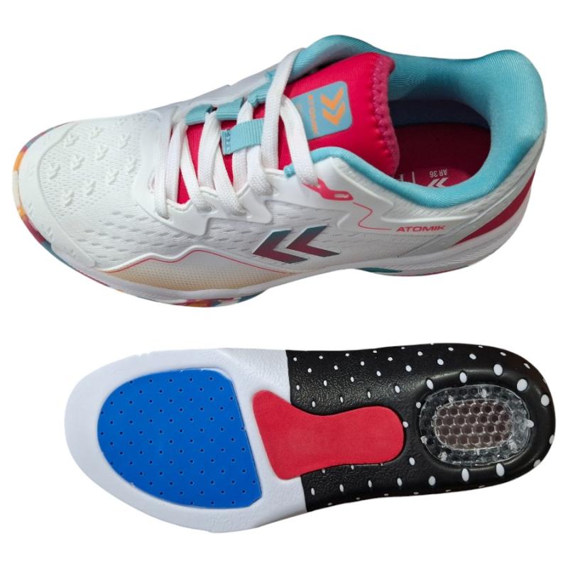 Zapatilla Atomik Padel Legend II Blanco/Fucsia dama